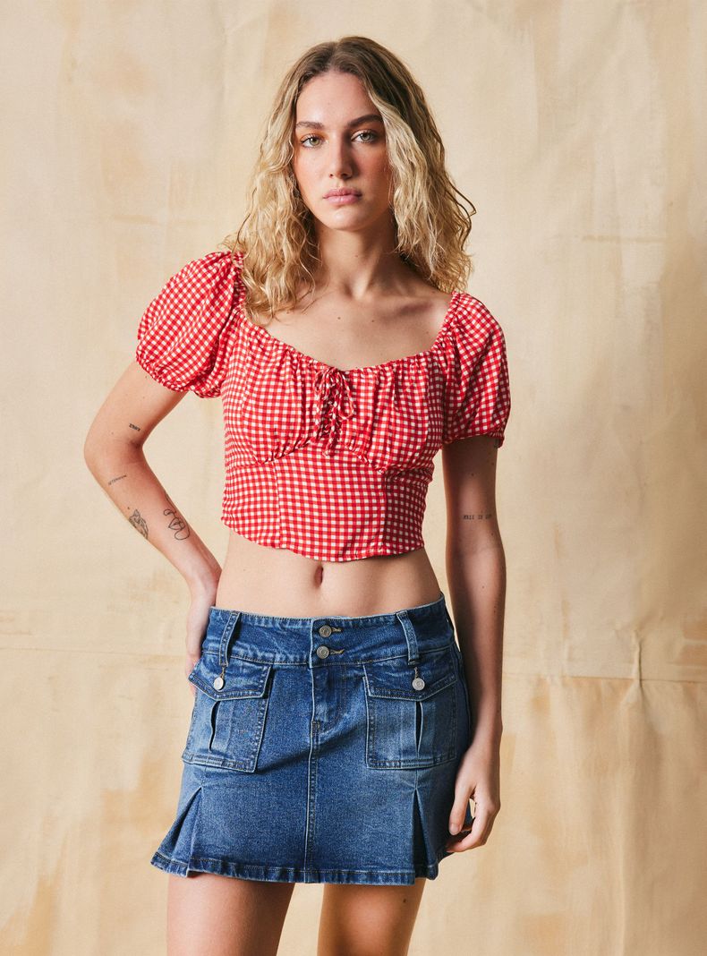 Blusa Tipo Campesina-0
