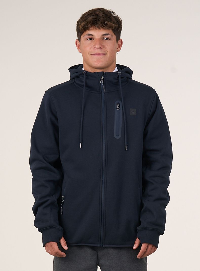 Polerón Escolar Bonded Zipper Gorro