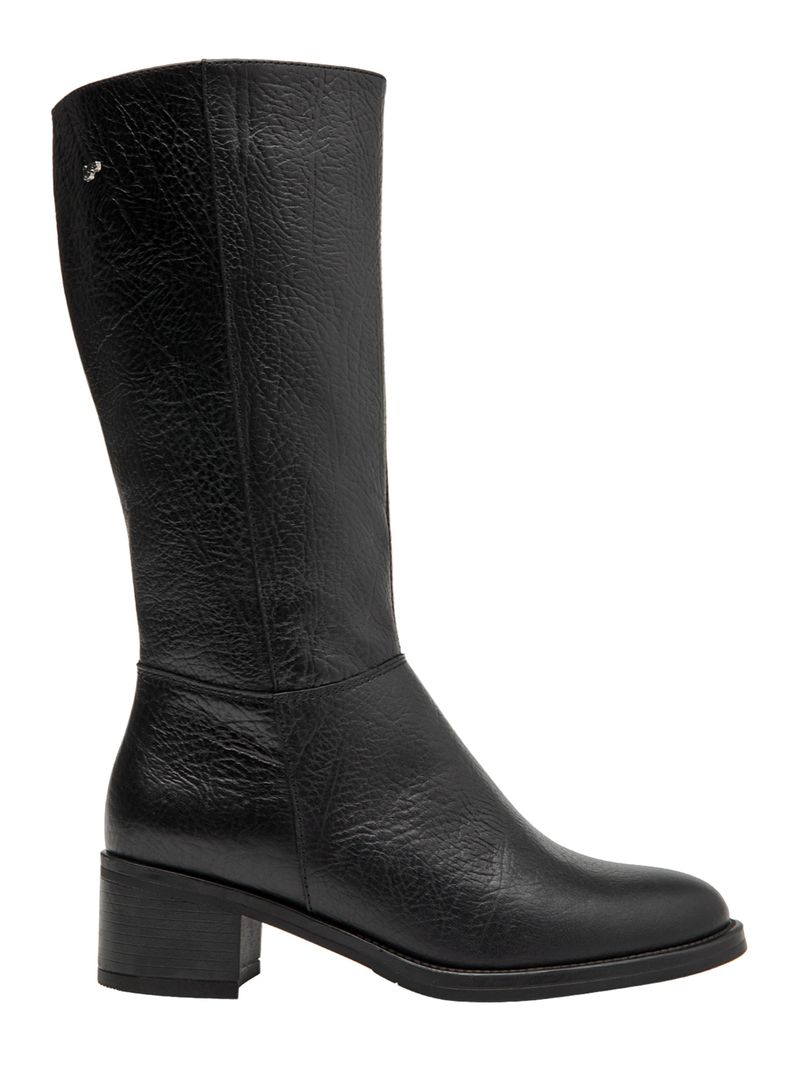 Bota Cuero Texturizada L023 Mujer-0