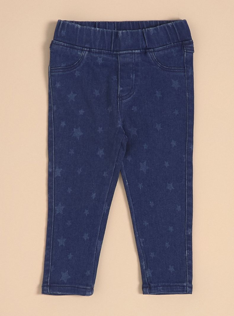 Jeans con Estampado Completo-0