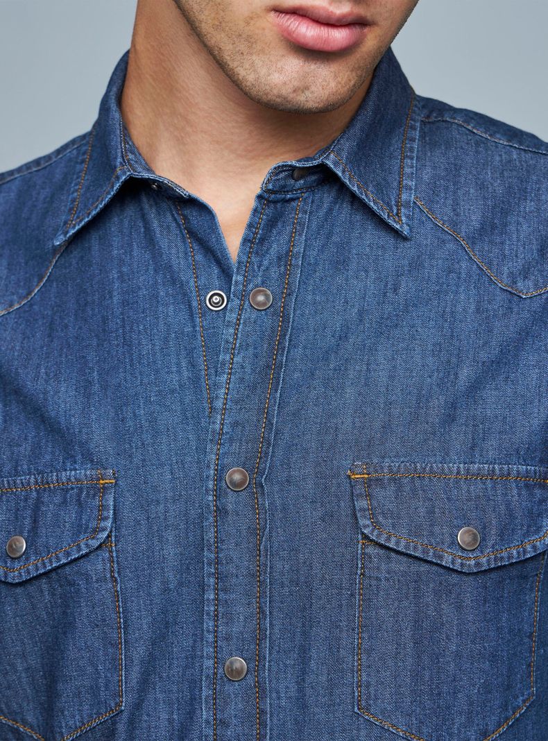 Camisa Casual Denim-1