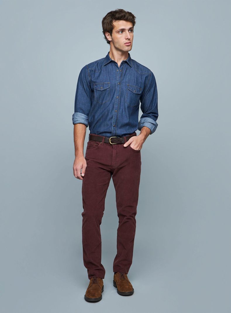 Camisa Casual Denim-2