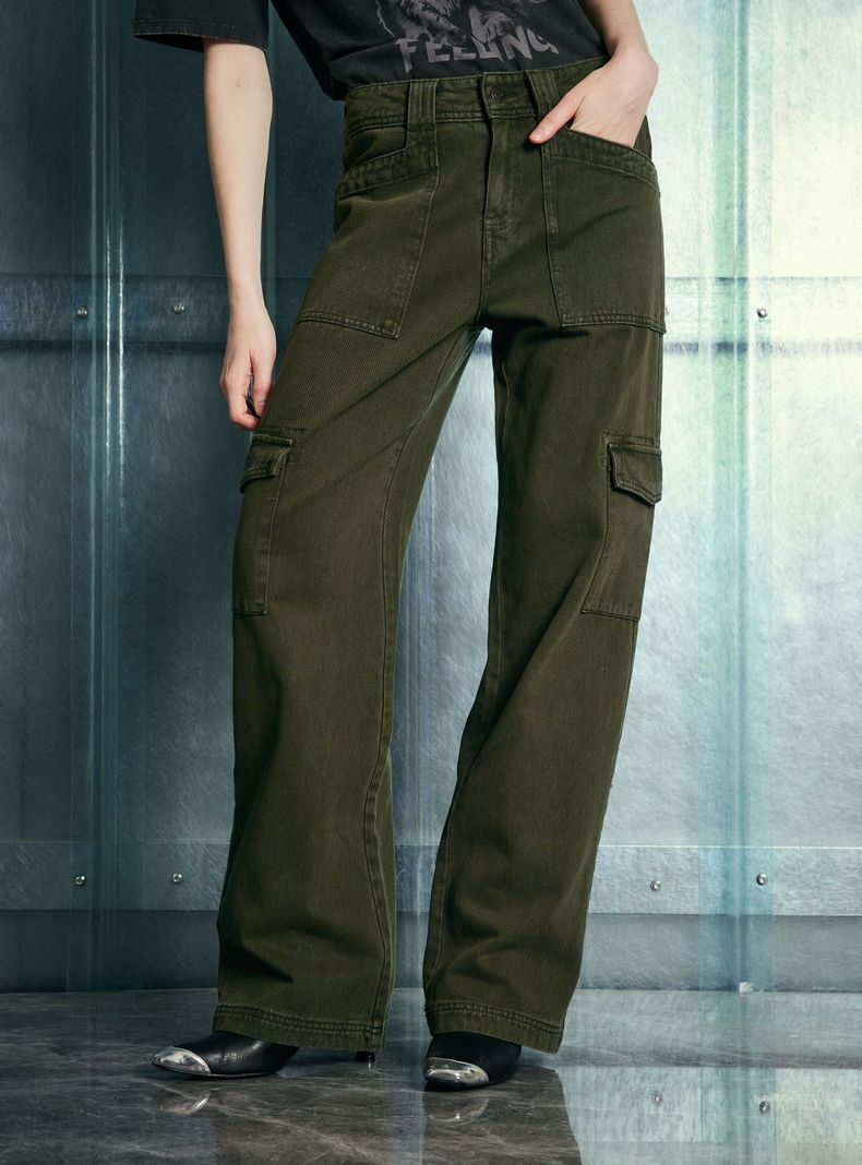 Jeans Cargo Recto-0