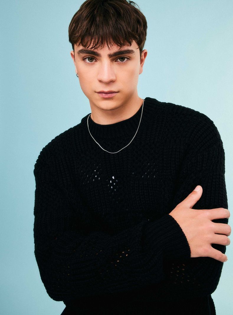 Sweater Calado Cuello Redondo-2
