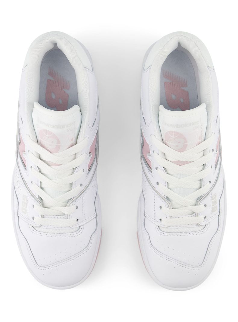 Zapatilla Urbana White Cuero 550 Mujer-2