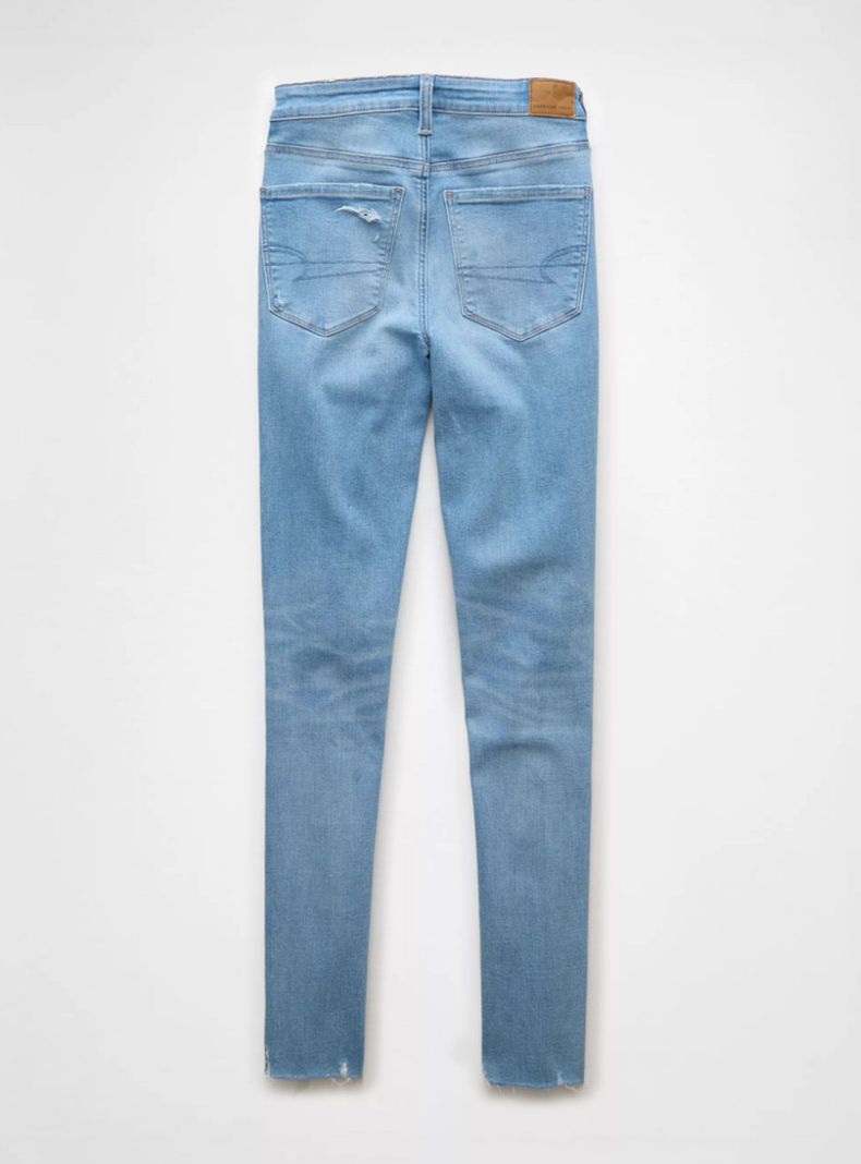 Jeans Ae Next Level Jegging Tiro Alto Roturas-2