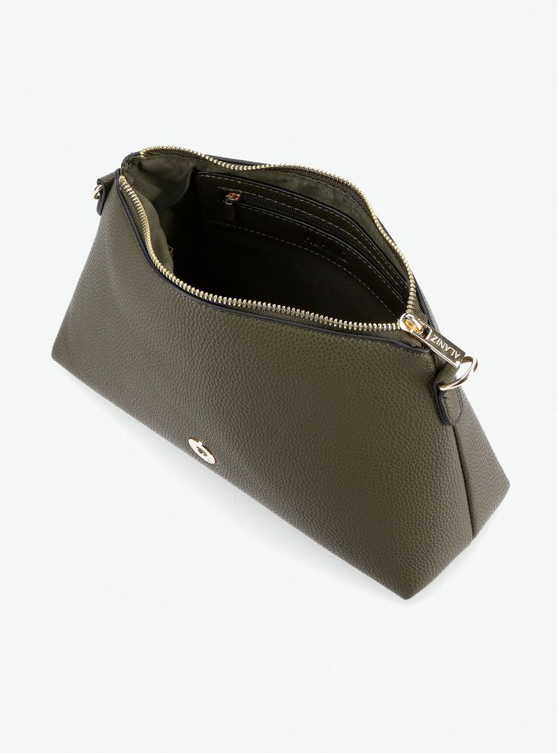 Cartera Crossbody con Argollas Metálicas-5