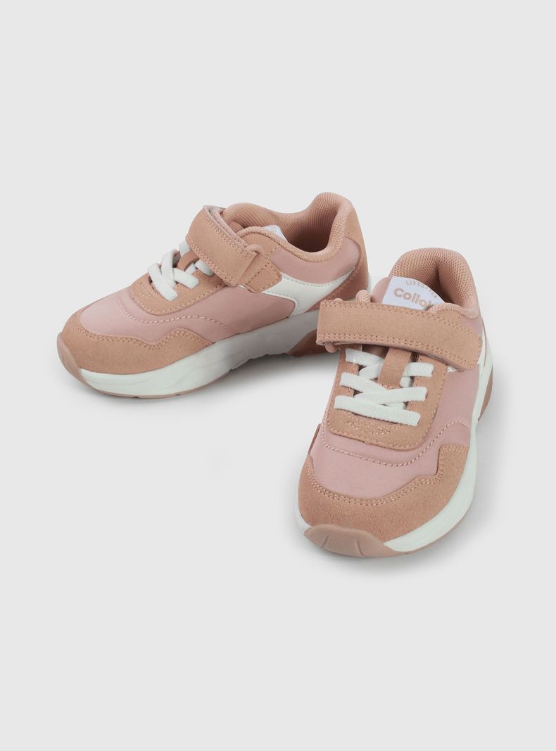 Zapatilla Urbana Diseño con Luces G 47020 Velcro Niña-2
