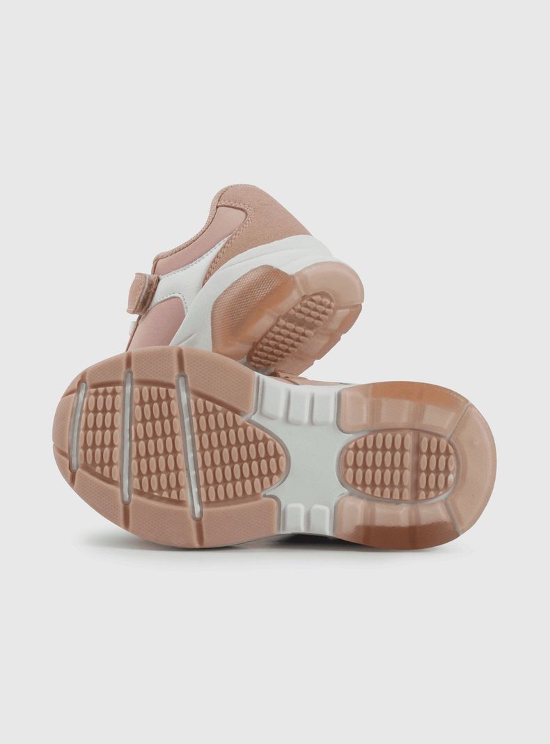 Zapatilla Urbana Diseño con Luces G 47020 Velcro Niña-4