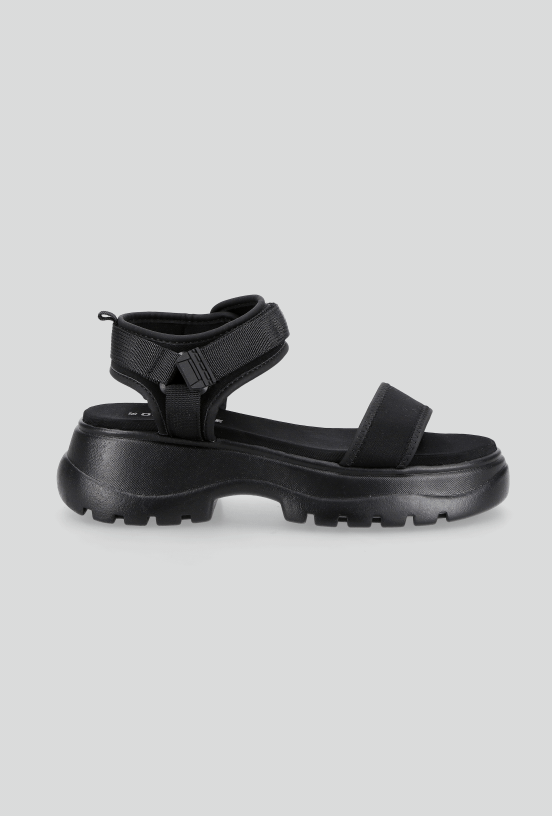 Sandalia Plataforma Deportiva Velcro Mujer-4