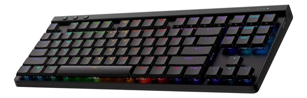 Teclado Logitech G G515 Tkl Lightspeed/ Gamer Neg Rgb Inglés-0