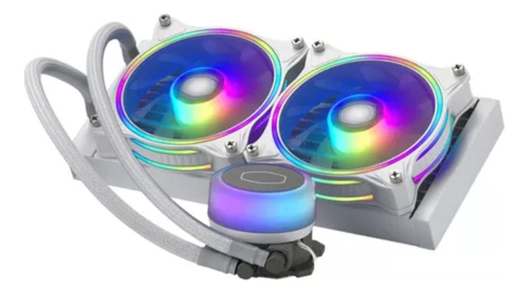 Refrigeracion Liquida Cooler Master Ml240 Illusion White-1