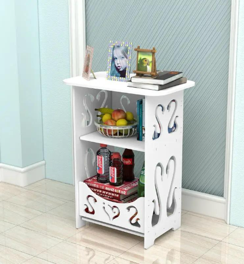 Mueble Organizador Estantería Blanca Mod Cisnes - 40cm de Alto-1