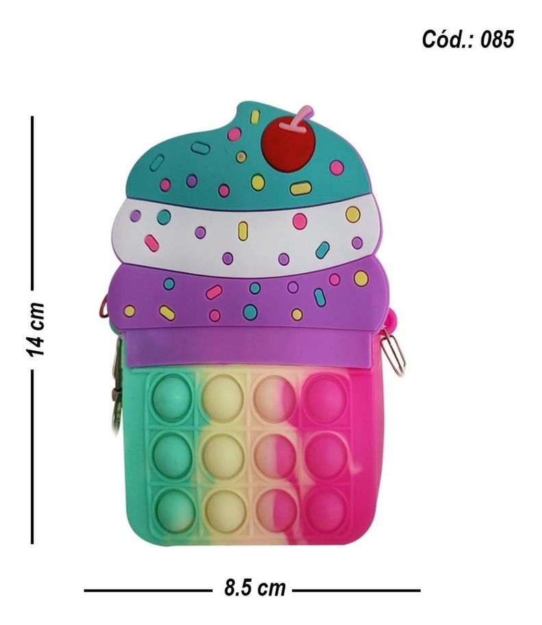 Cartera De Pop It Juguetes Antiestres Infantil 085 14x8.5cm-1