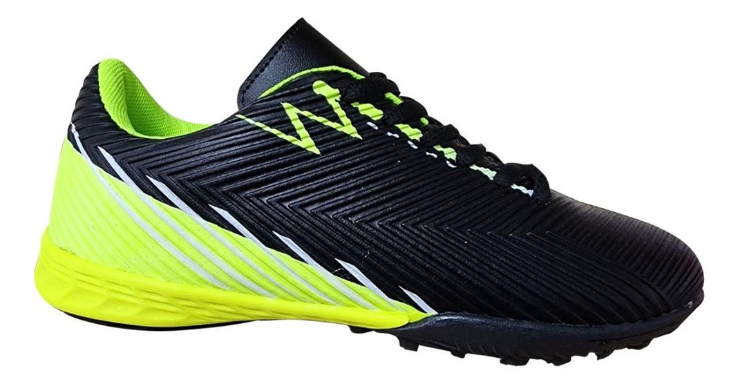 Zapatilla Baby Futbol Comodos Fluorescent Style 7356-1