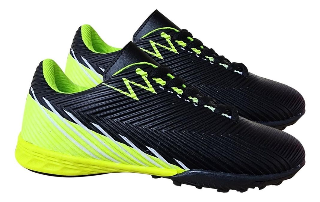 Zapatilla Baby Futbol Comodos Fluorescent Style 7356-2
