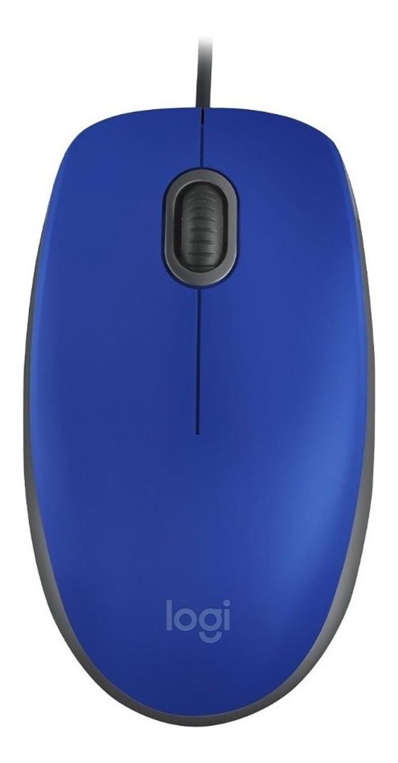 Mouse Logitech Silent M110 - Azul-0