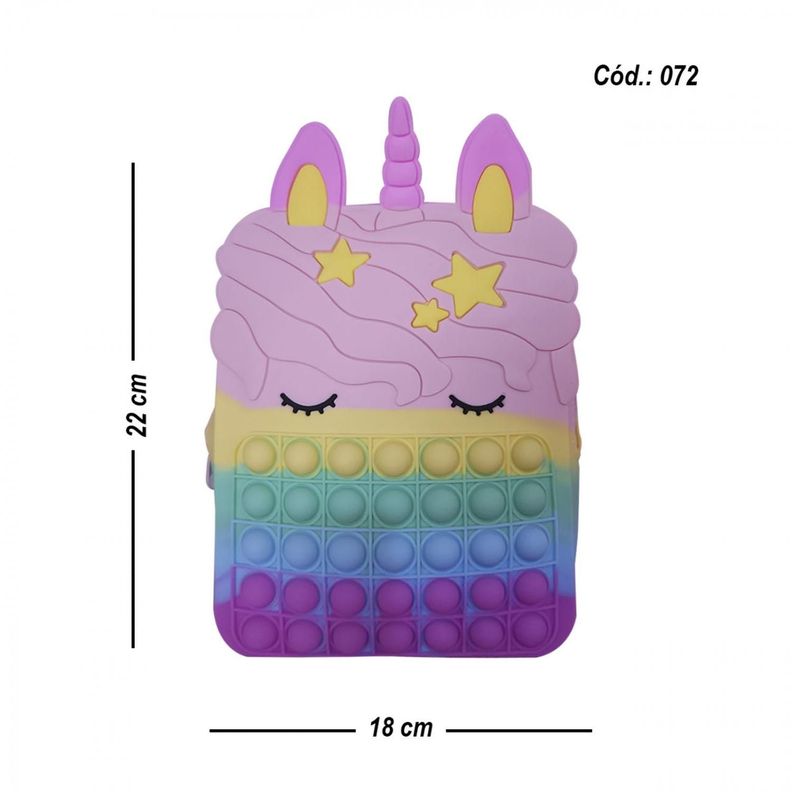 Mochila Pop It Juguete Infantil 22x18cm-1