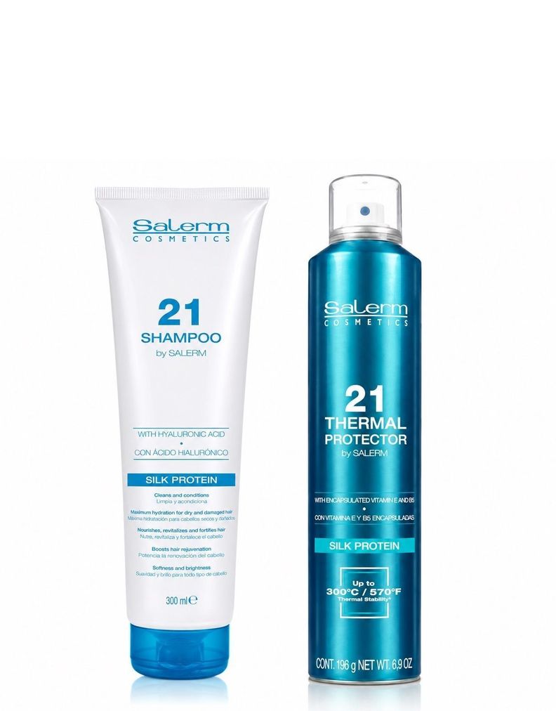 SALERM 21 Kit Shampoo + Protector Termico