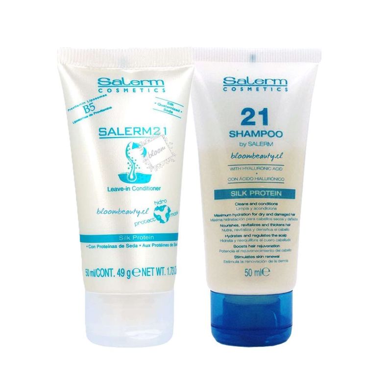Pack SALERM 21 mini Shampoo + Crema 50 ML