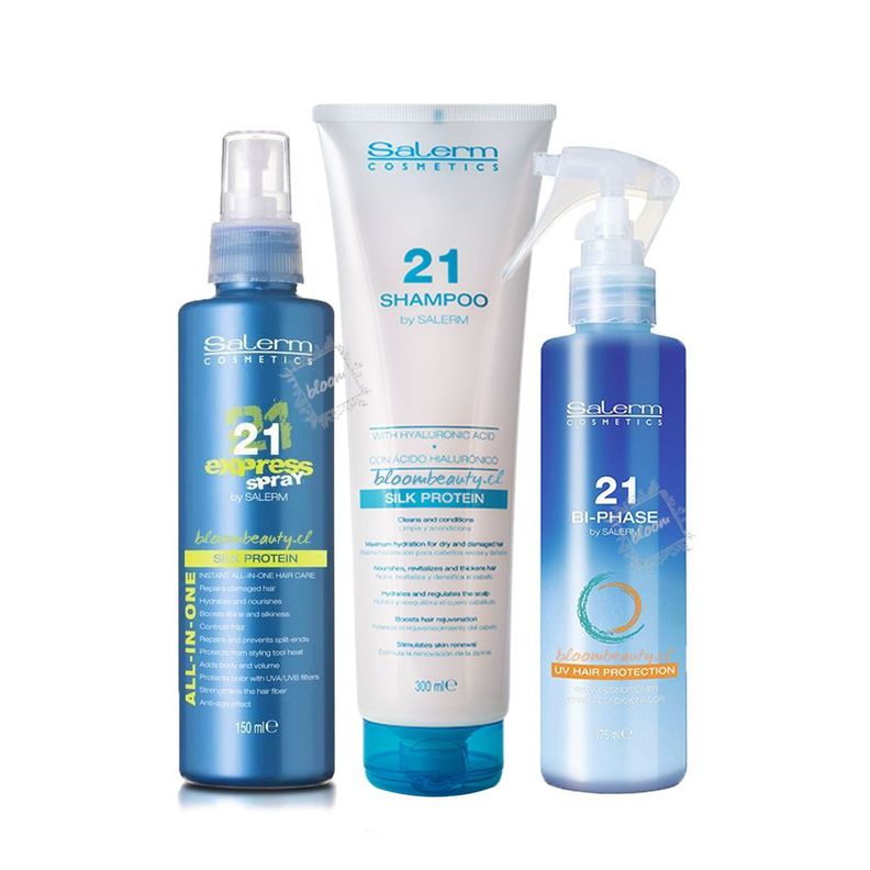 Pack SALERM 21 Shampoo + Ac. express + Bi-fase