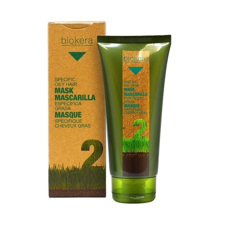 SALERM Mascarilla Cabellos Grasos Biokera 200 ML