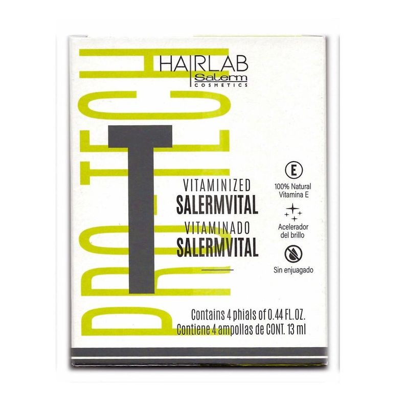 SALERM Pack 8 Ampollas Reparación Salerm Vital Hairlab-0