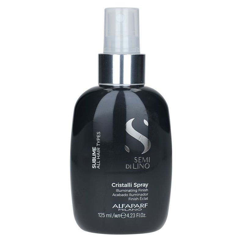 ALFAPARF Spray Brillo Capilar Cristalli Semi di Lino