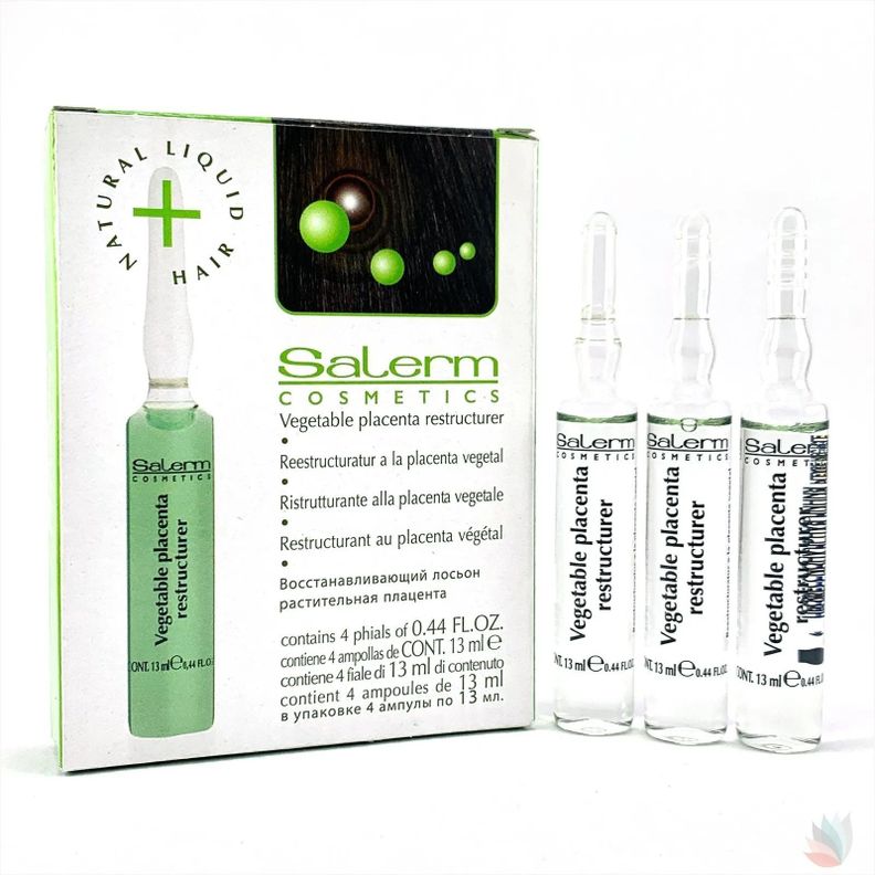 SALERM Pack 4 Ampollas Reestructuración Placenta-1