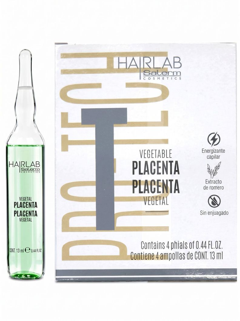 SALERM Pack 4 Ampollas Reestructuracion Placenta