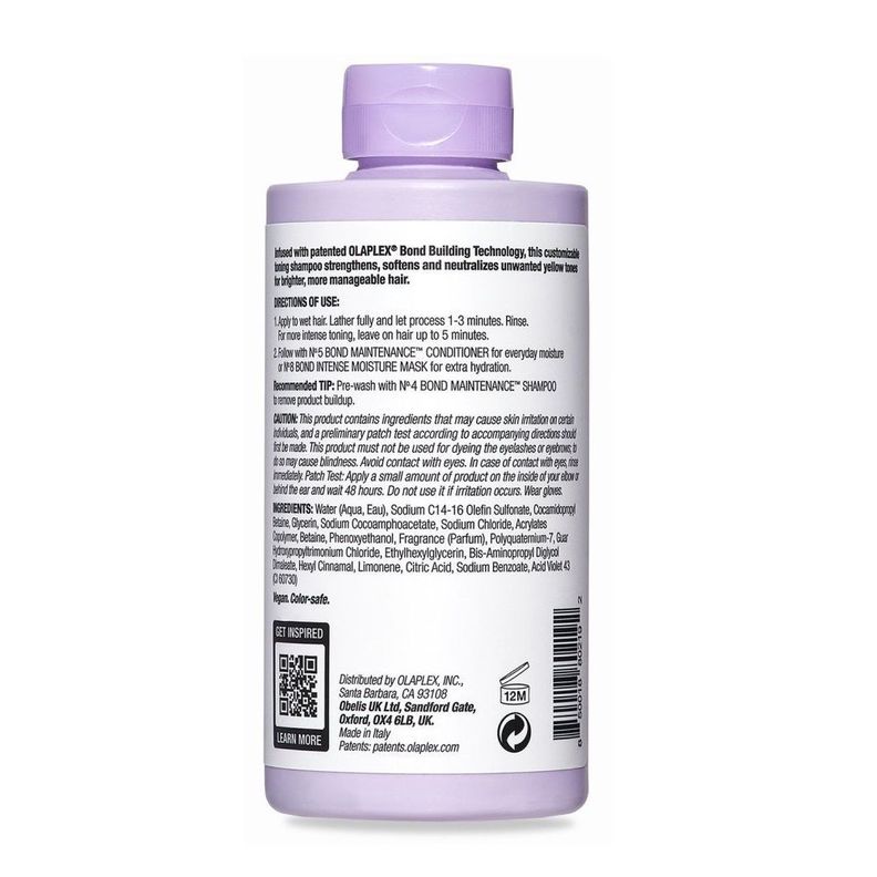 Olaplex N° 4P Blonde Shampoo para mantención y reparación de rubios-1