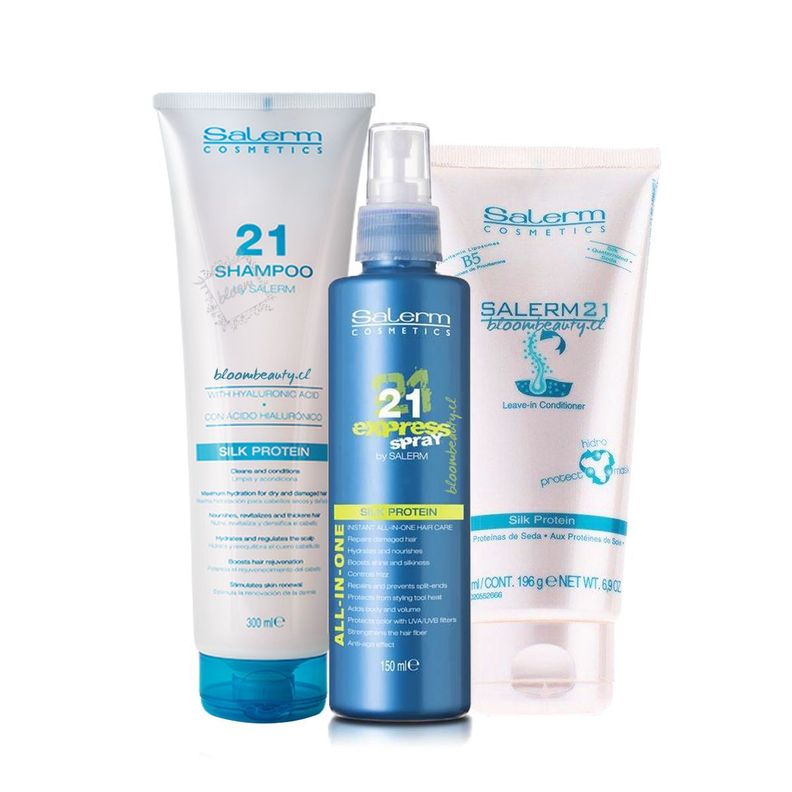 Pack SALERM 21 Shampoo + Express + Crema 200 ML