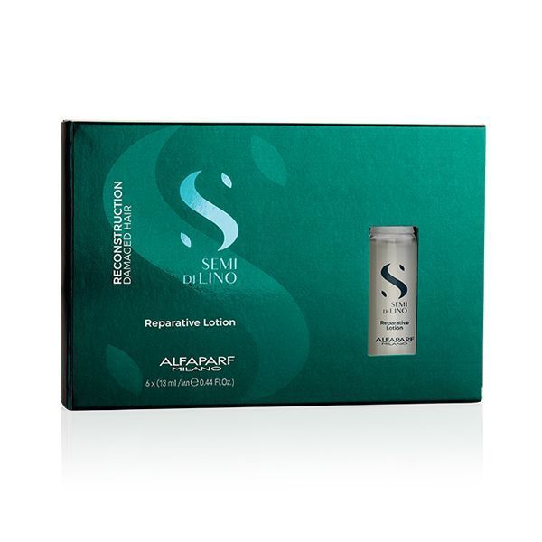 ALFAPARF Ampolla Capilar Reparative Lotion Semi Di Lino - Reparación-1