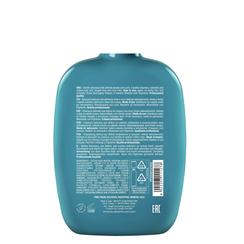 ALFAPARF Shampoo para rizos o rulos Semi di lino-1