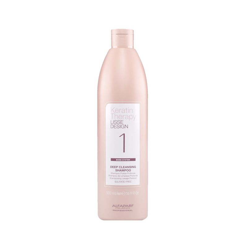 ALFAPARF Shampoo Deep Cleansing Lisse Design Keratin Therapy-0