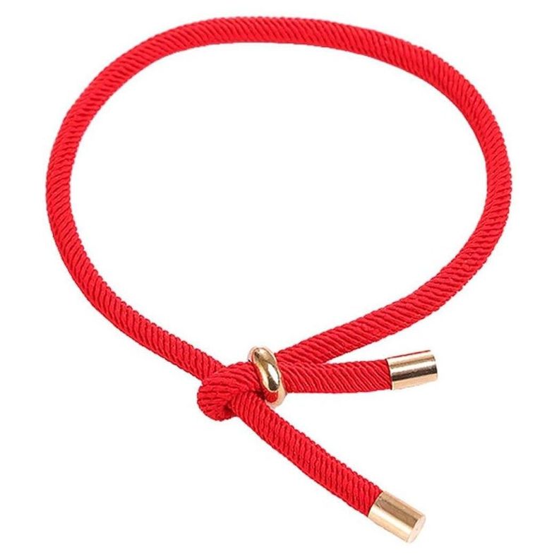 Pulsera Cuerda Roja Nudo Para Charm Ajustable