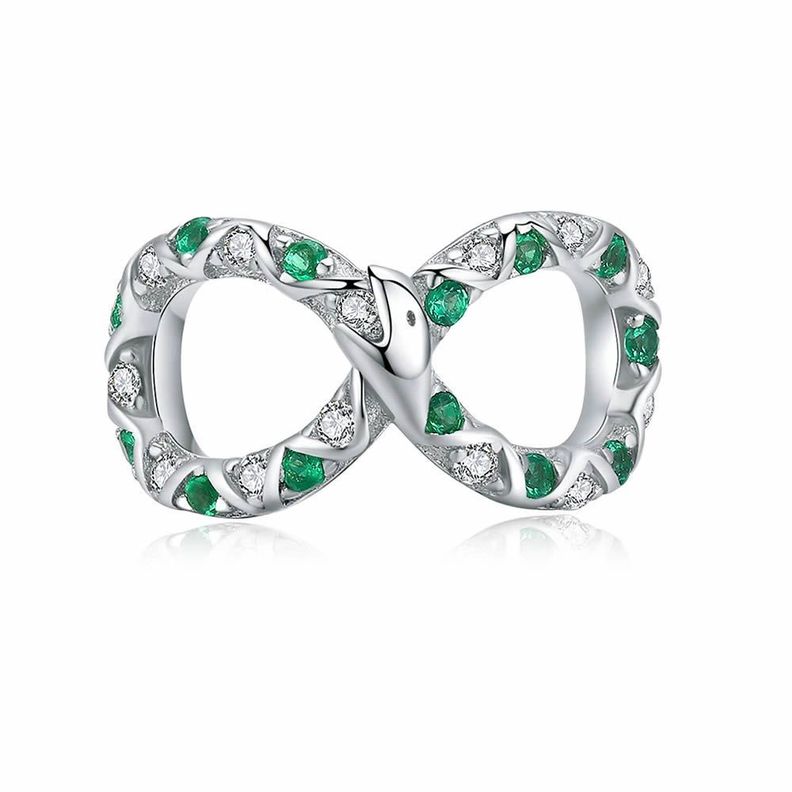 Charm Dije Plata 925 Infinto Serpiente