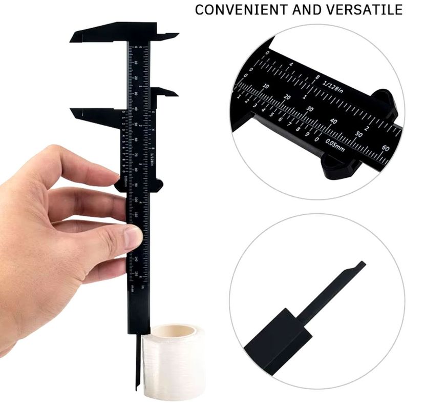 Pie De Metro Calibrador Vernier Medidor 150 mm 6 Inches-2