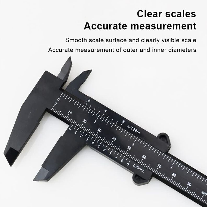 Pie De Metro Calibrador Vernier Medidor 150 mm 6 Inches-4