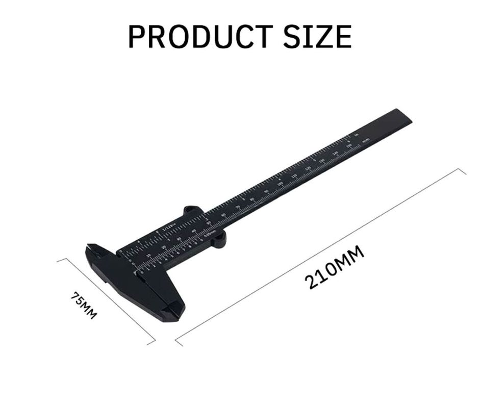 Pie De Metro Calibrador Vernier Medidor 150 mm 6 Inches-5