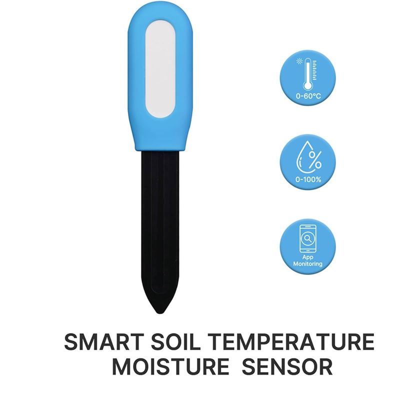 Medidor Humedad Suelo Inalambrico Bluetooth 2 en 1 Humedad Temperatura-1