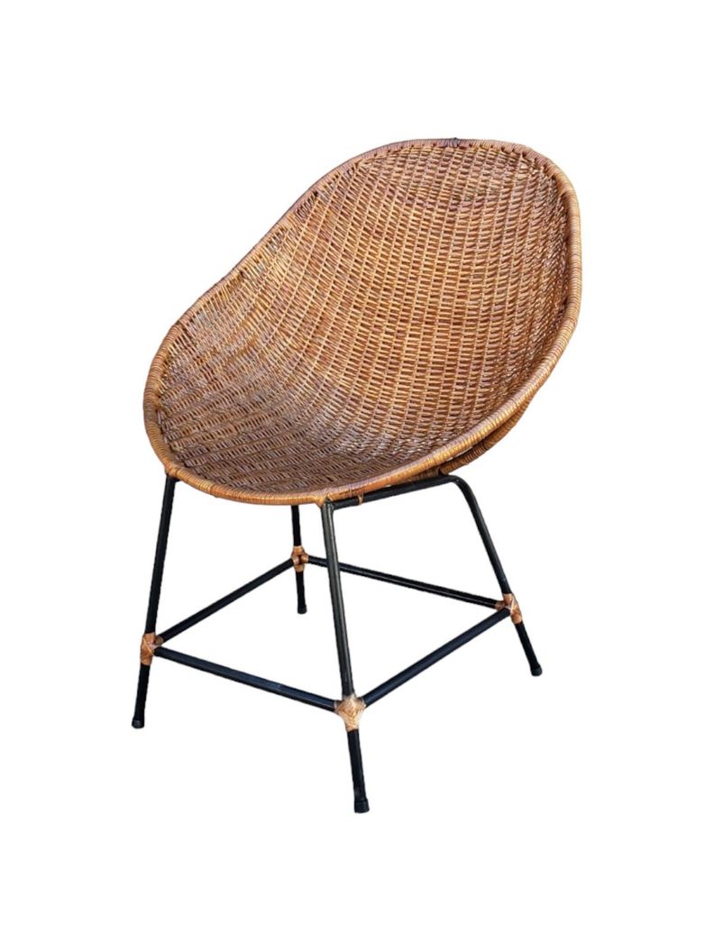 Sillón modelo lengua tejido-0