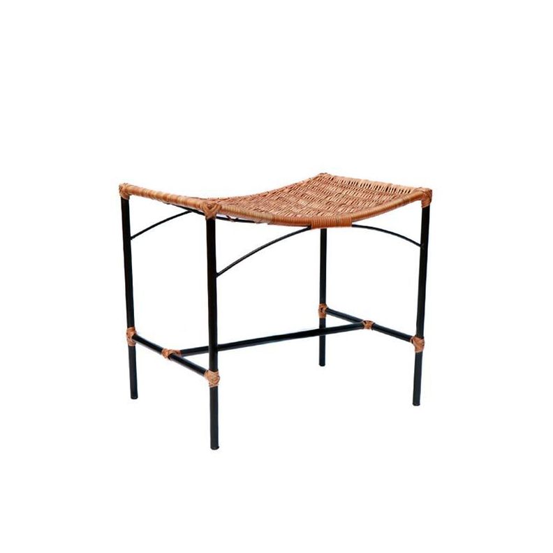 Banqueta de mimbre Luisa-1