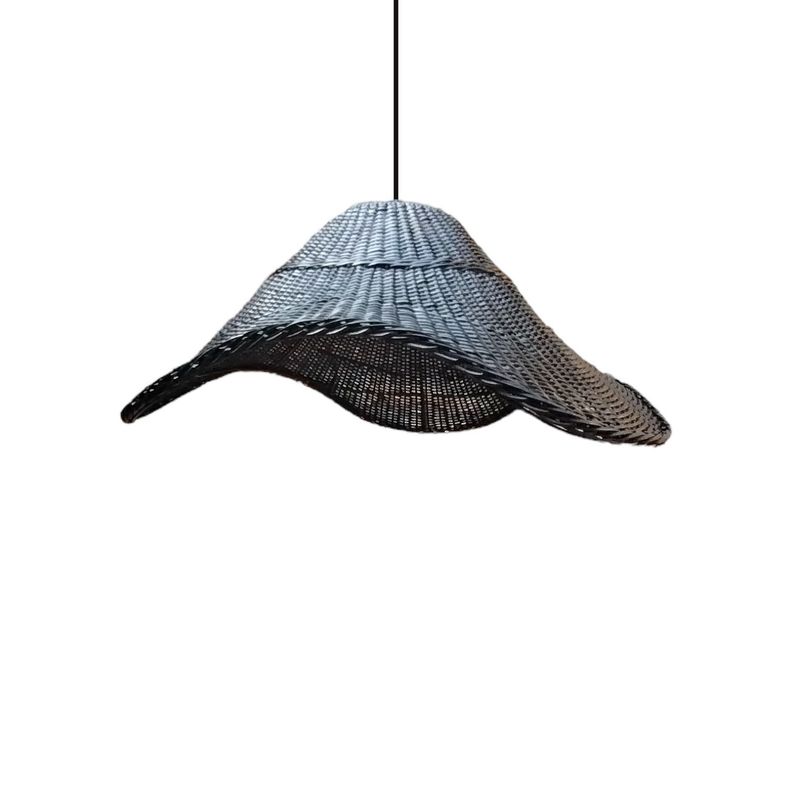 Lámpara de Mimbre Mantarraya- 80 cm