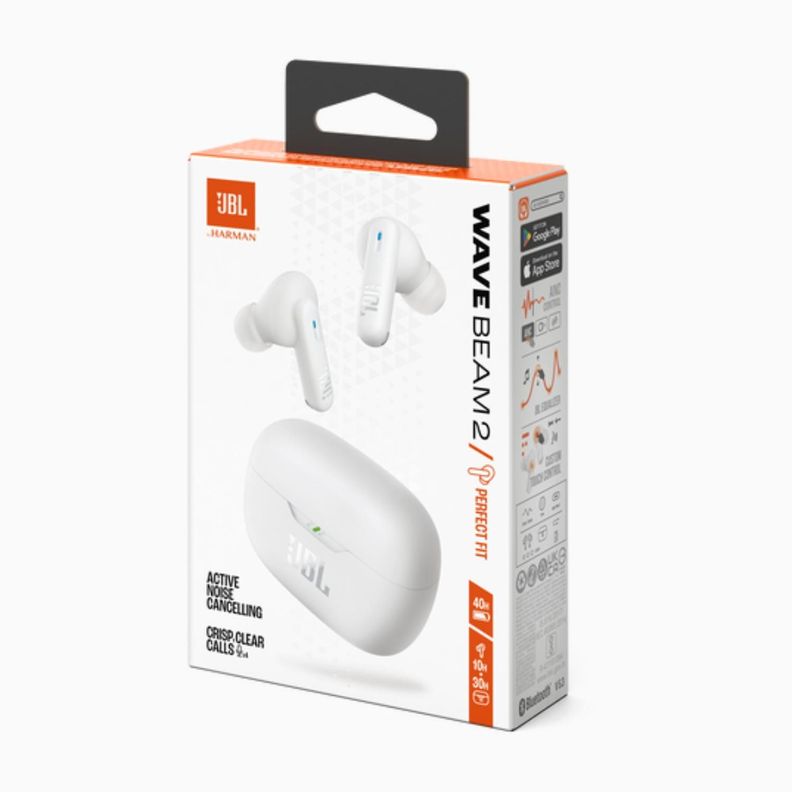 JBL Audifonos Wave Beam 2 TWS Wh-8
