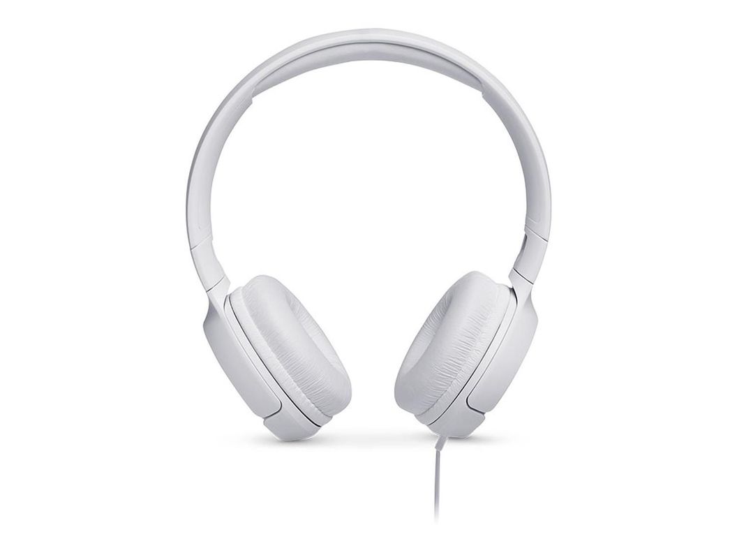Audífonos JBL T500 con Mic blanco-2