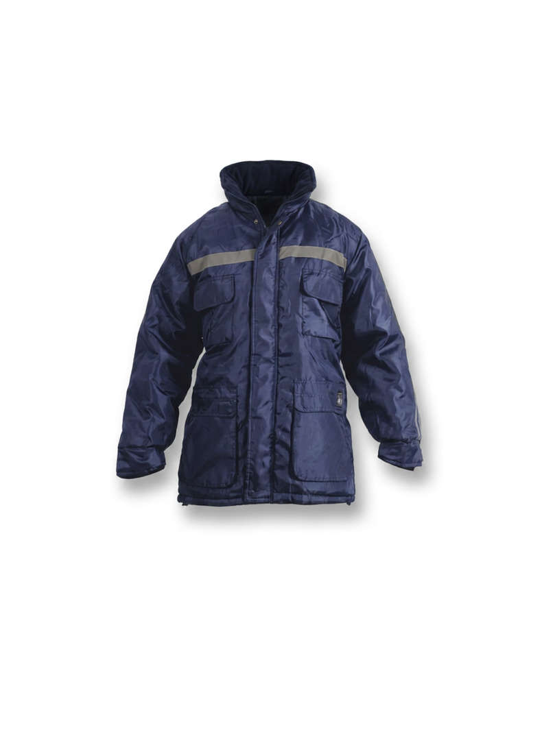 Parka Termica con Reflectantes Alaska Azul Marino M