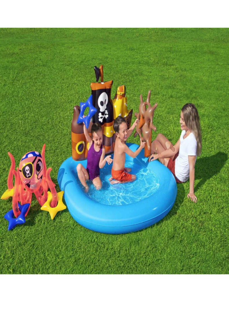 Piscina Inflable Barco Pirata - 140 x 130 x 104 cm -  Bestway-0