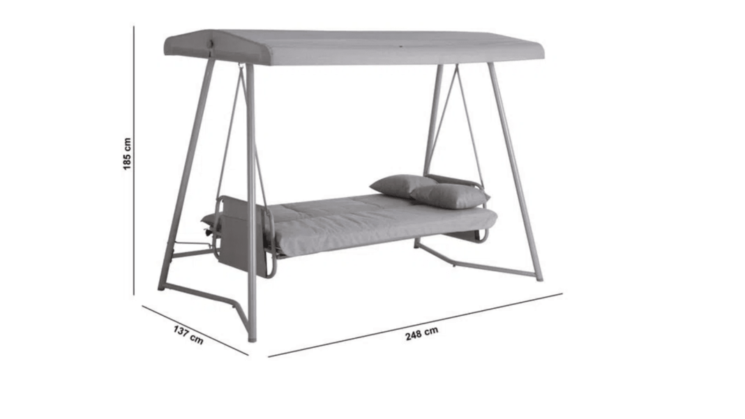 COLUMPIO ATENEA 248X185X137 CM - CAMA COLGANTE-1