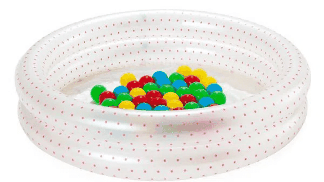 PISCINA INFLABLE 2 EN 1 - INCLUYE PELOTAS-  91 x 20 CM- BESTWAY-0